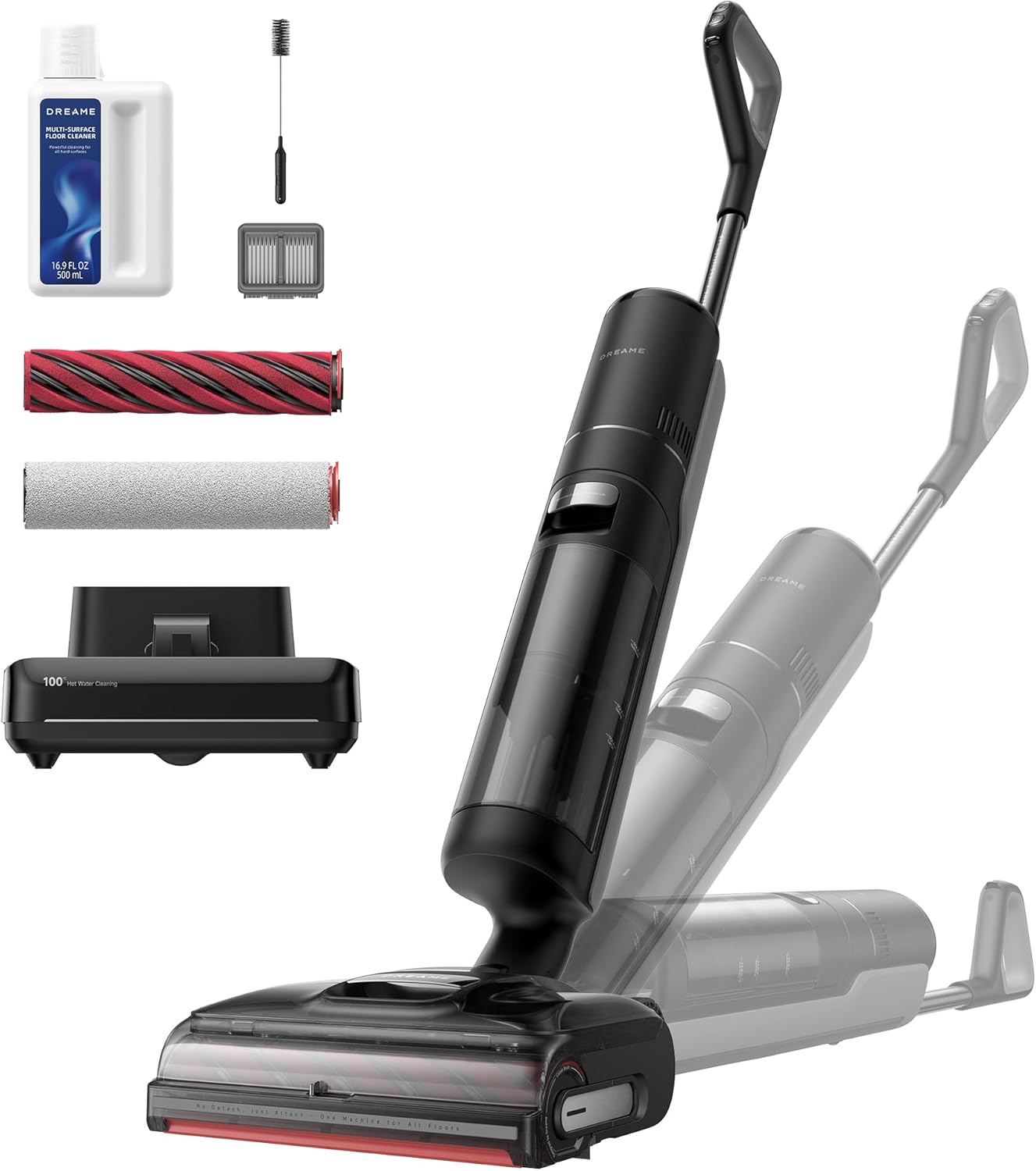 DREAME H15 Pro CarpetFlex aspiradora inalámbrica con mopa, aspiradora húmeda y seca